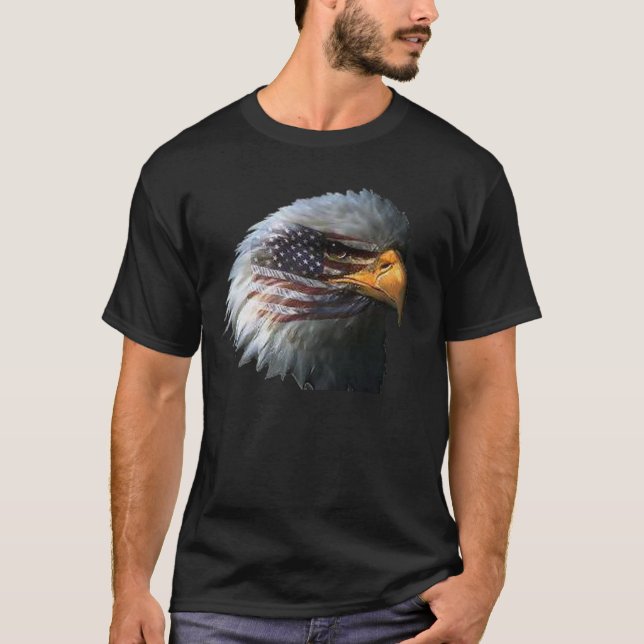 T-shirt Aigle chauve (Devant)