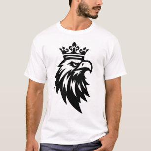 T-shirt “Aigle Couronné – Tee Pouvoir Royal”