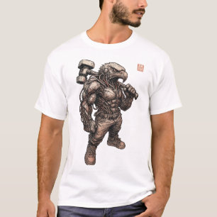 T-shirt Aigle Cyberpunk (Sniper)