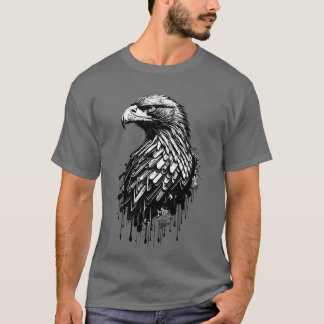 T-shirt Aigle d'Amérique gauche