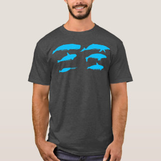 T-shirt Aigle de baleine Fin Enregistrer baleines Idée cad