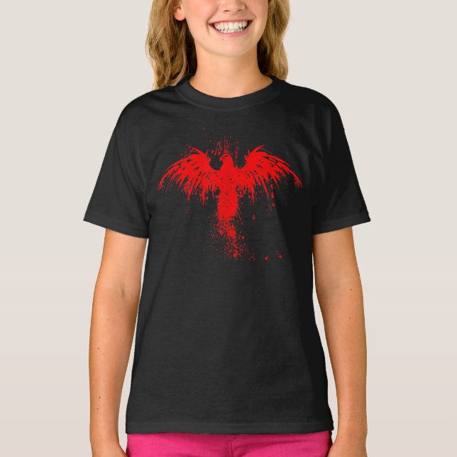 T-shirt aigle de sang - norse viking valhalla (Devant)