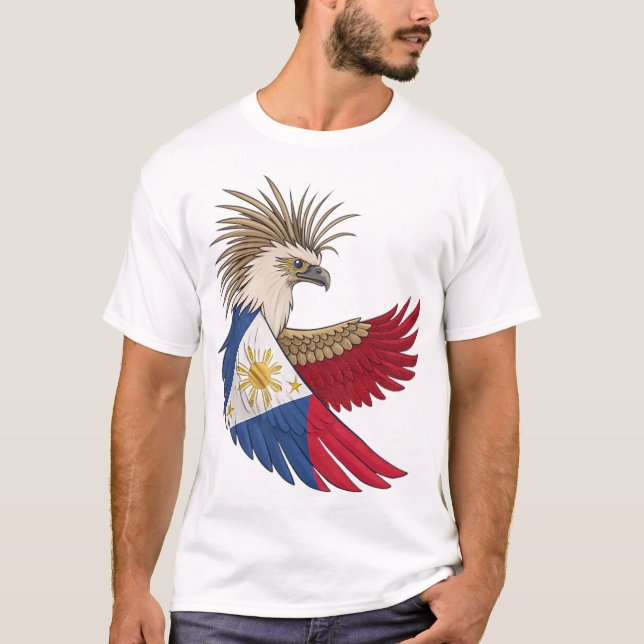 T-Shirt Aigle des Philippines (Devant)