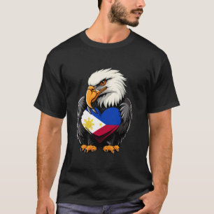 T-shirt Aigle des Philippines Racines philippines Pinoy Pi