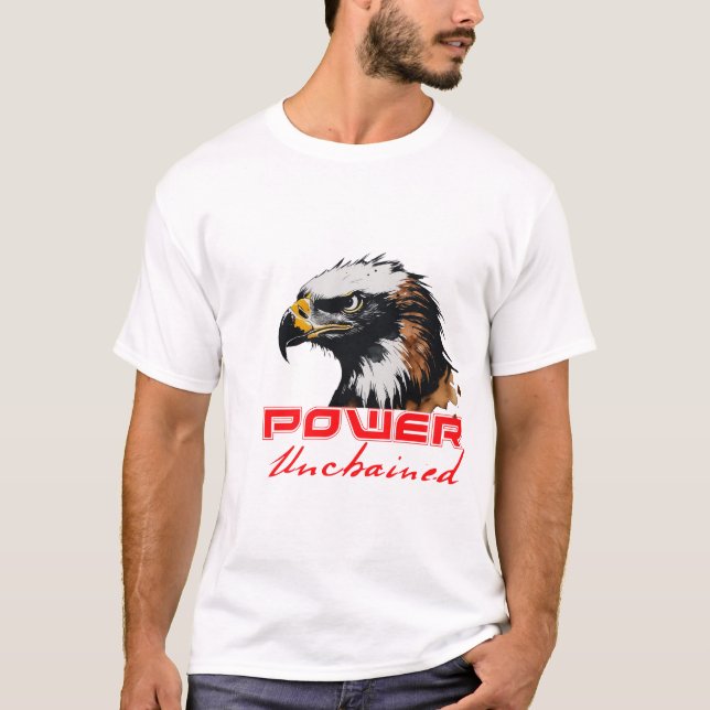 T-shirt Aigle électrique (Devant)