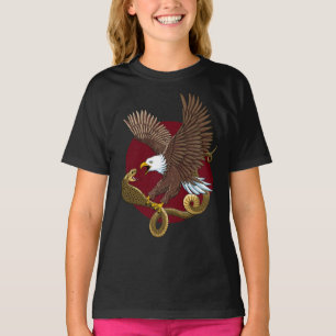 T-shirt Aigle et serpent