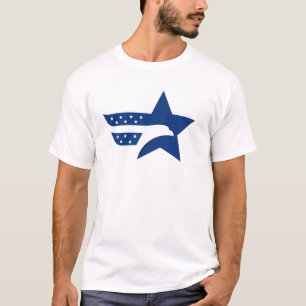 T-shirt Aigle Étoilé Patriotique Américain