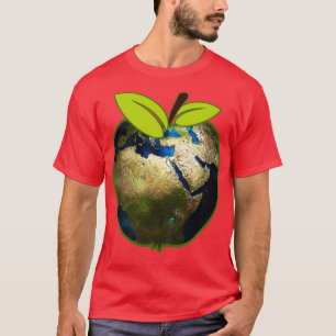 T-shirt Aigle Goûter Vert Vegen Végétarien