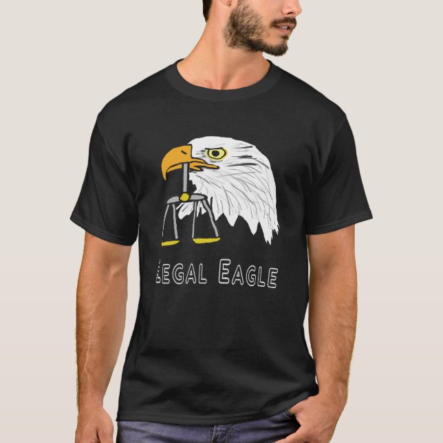 T-shirt Aigle juridique (Devant)