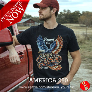 T-shirt Aigle montant America2S0 Semiquincentenaire