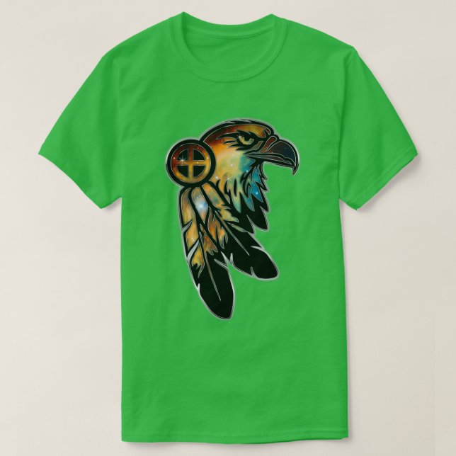 T-shirt Aigle nébuleuse Rosette (Design devant)