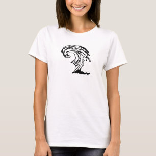 T-shirt Aigle noir