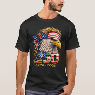 T-shirt Aigle Patriotique 250 Graphique Américain