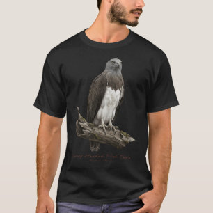T-shirt Aigle pêcheur à tête grise sur une branche