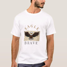 Aigle sans peur – Symbole de force et de courage T