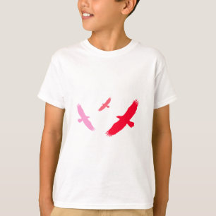 T-shirt Aigle volant (rouge)