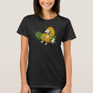 T-shirt Aiguille à ananas Couple vers le bas