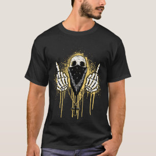 T-shirt Aiguille à doigts moyens pour Unisex