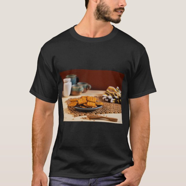 T-shirt Aiguille à la douceur du gâteau (Devant)