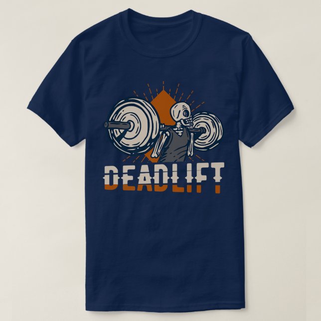 T-shirt Aiguille de levage de la barre d'entraînement de l (Design devant)