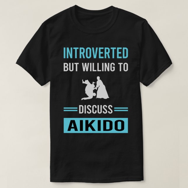 T-shirt Aikido introduit (Design devant)