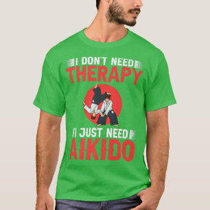 T-shirt Aikido Martial Arts Fighter Begin Training Japa