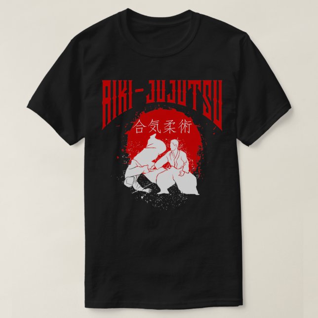 T-shirt AikiJujutsu Martial Arts Training Belt Propriétair (Design devant)