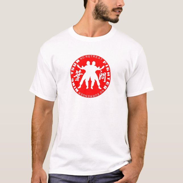 T-shirt Aile de combat "Pas de retraite ni de remise" (Devant)