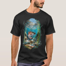 Aile de pêche saumon Tee
