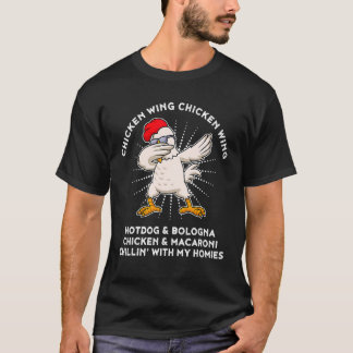 T-shirt Aile de poulet Aile de poulet Parole de chanson H