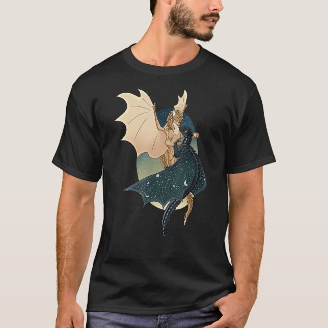T-SHIRT AILE DES LÉGENDES DE FEU DU DARKSTALKER NETTOYAGE (Devant)