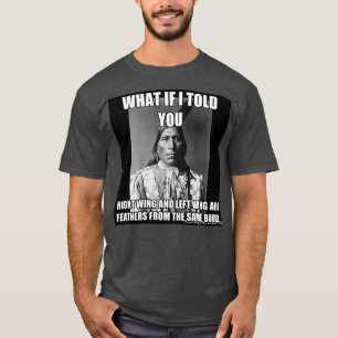 T-shirt Aile droite gauche même oiseau
