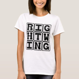 T-shirt Aile droite, orientation politique