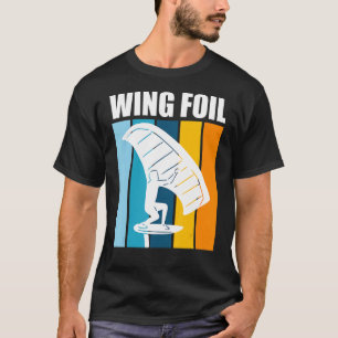 T-shirt Aile Foil Retro Wing Surf Wing Foil