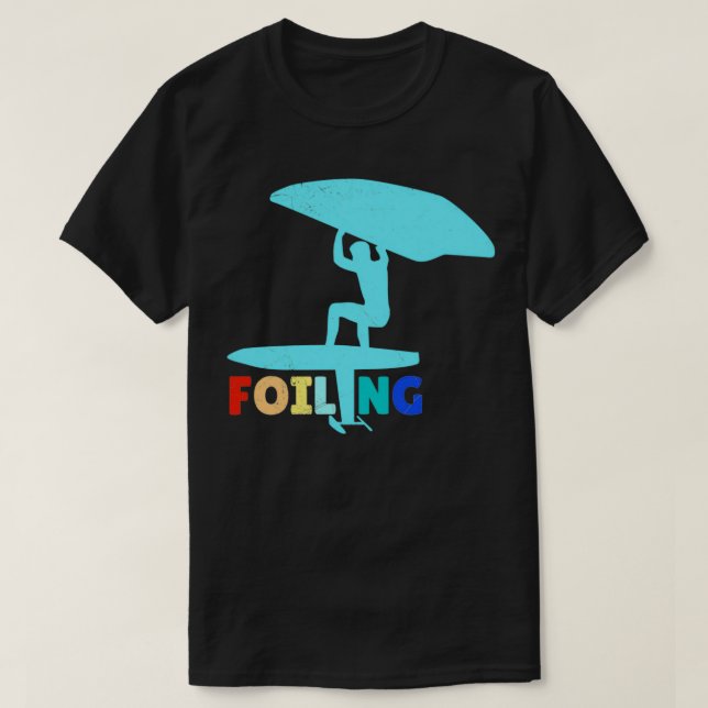 T-shirt Aile surfeur à voile à l'aile à l'aile Idée cadeau (Design devant)