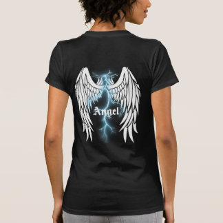 T-shirt Ailes Angel Avec Boulon Éclair