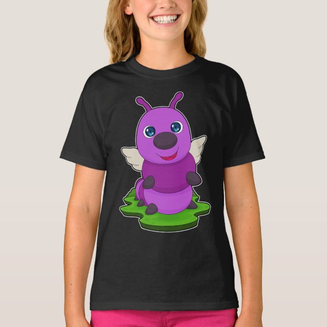 T-shirt Ailes de chenille (Devant)