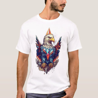 T-shirt Ailes de cristal : Majestic Aigle Freedom Icon Tee