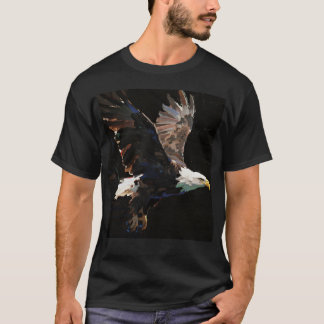 T-shirt Ailes de la liberté : Aigle chauve en vol