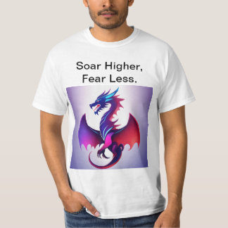 T-shirt Ailes de la vaillance. Attrapez Non-Relié. Le vol