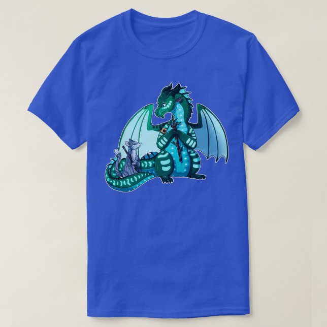 T-shirt Ailes de pompiers Guerriers Tortue et Jayfeather S (Design devant)