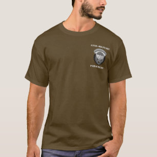 T-shirt Ailes parachutistes civiles et militaires (Ailes d