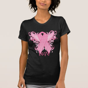 T-shirt Ailes roses d'amour de ruban