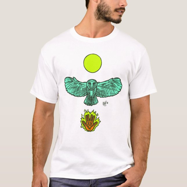 T-shirt Ailes vertes (Devant)