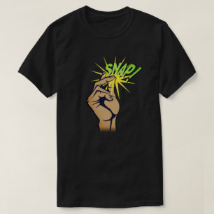 T-shirt Aimant du doigt de la bande dessinée