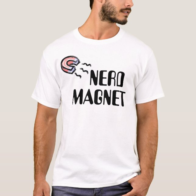 T-shirt aimant nerd (Devant)