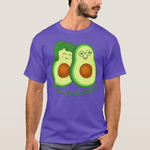 T-shirt Aime Avocuddle happy Avocado Avocado