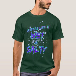 T-shirt Aime Ça Aime L'Amme Humide Salé