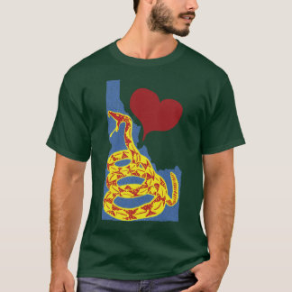 T-shirt Aime Idaho Gadsen Serpent