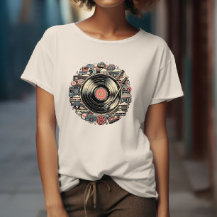 T-shirt Aime la musique